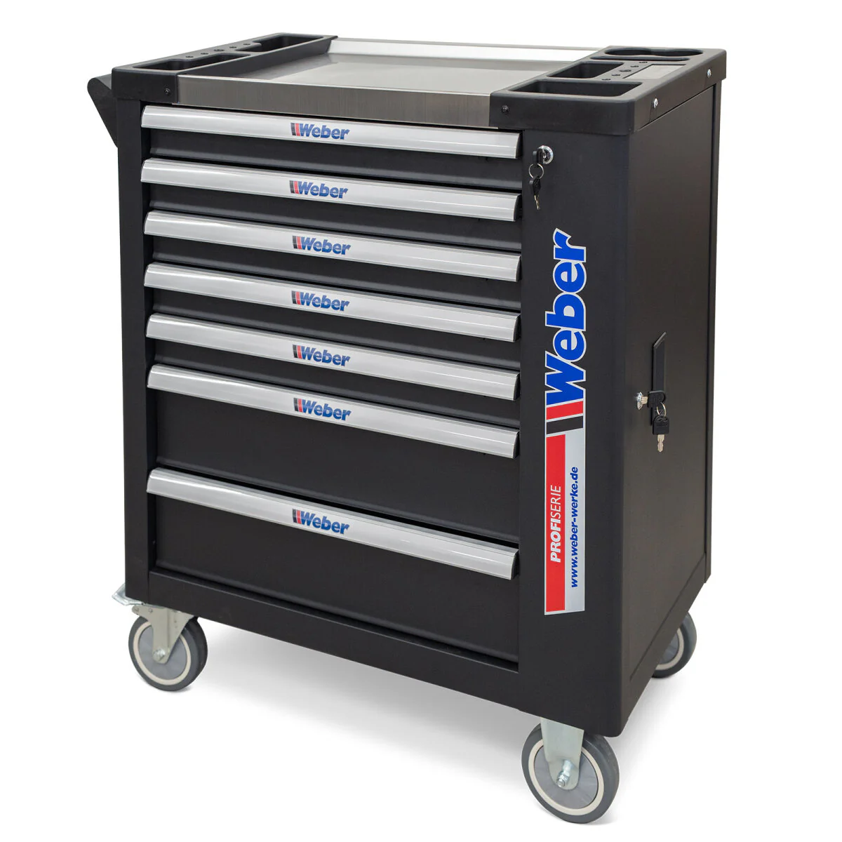 Däckmaskin Weber STM-122 & Precision-XL 3D Hjulbalanserare Paket inkl. Verkstadsvagn - Image 13
