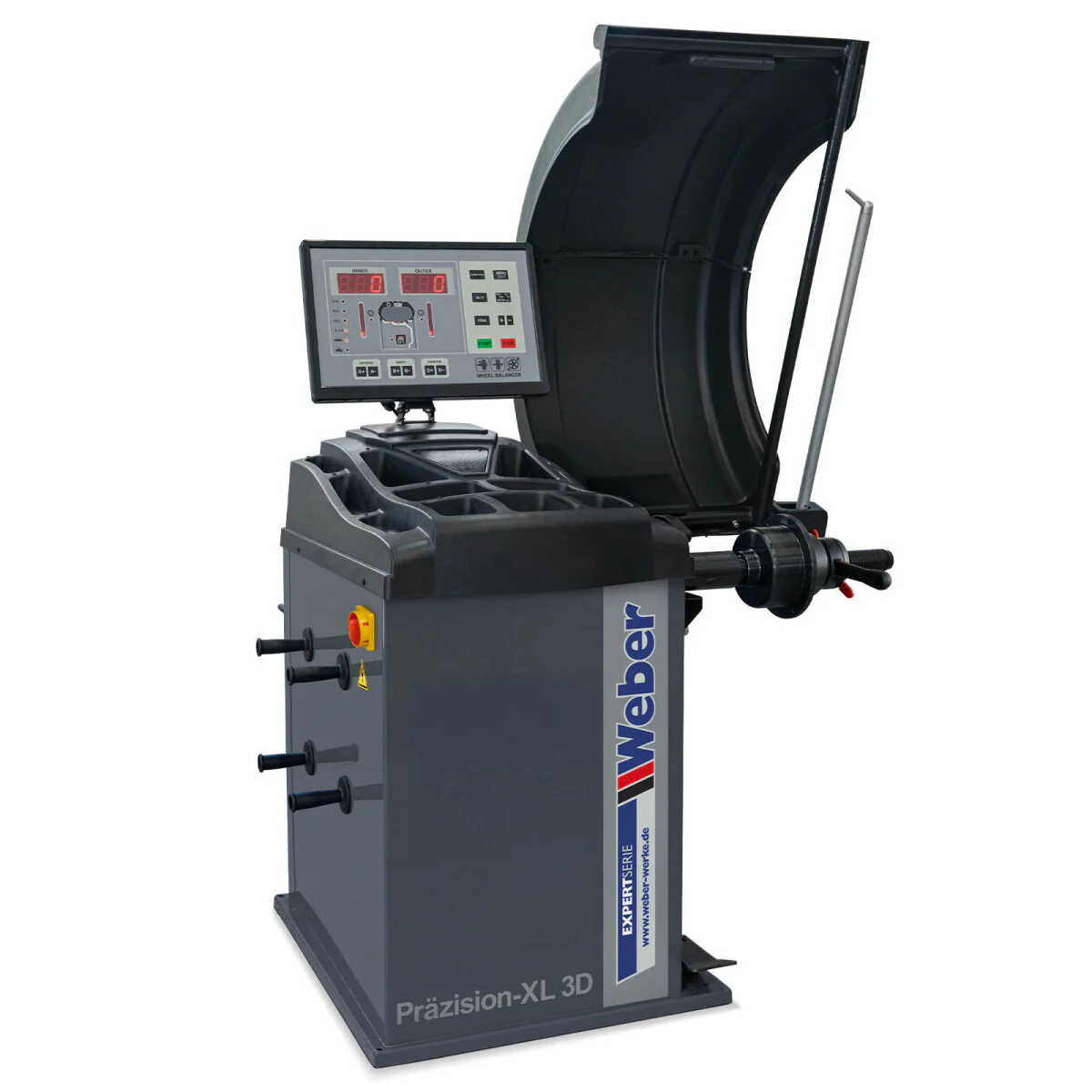 Däckmaskin Weber STM-122 & Precision-XL 3D Hjulbalanserare Paket inkl. Verkstadsvagn - Image 6